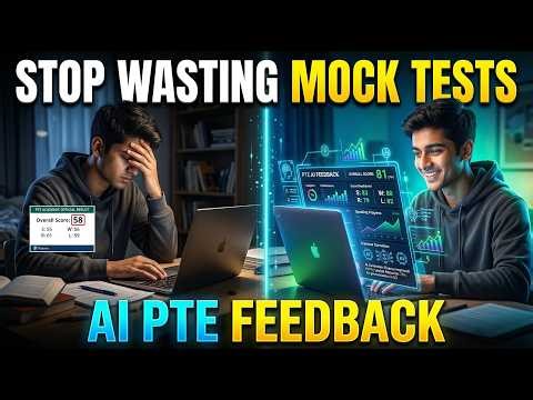 Why Most PTE Mock Tests Don’t Improve Your Score (AI Solution)