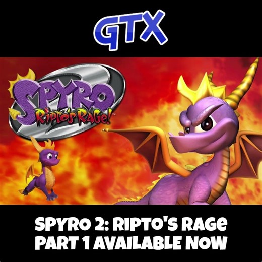 Tune in now. Spyro 2 Ripto's Rage