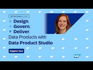Design. Govern. Deliver. Data Products - SAP Data Product Studio ✨