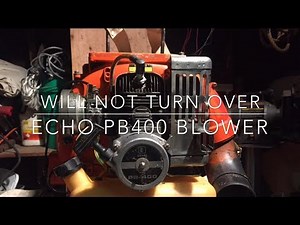 Echo PB400 backpack leaf blower