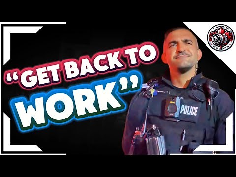 TORONTO POLICE OFFICER FAILED INTIMIDATION: Body Camera Tactics