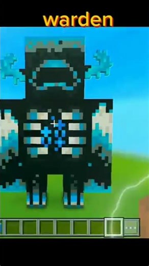 Minecraft warden build 🥶 #minecraft #viralshort #gaming