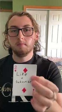 How To Cut A Deck Of Cards With One Hand | Easy Card Trick Magic Tutorial