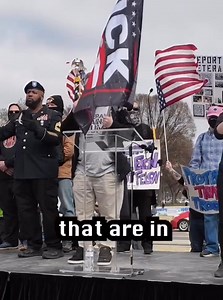 2M views · 108K reactions | Rallies are erupting across the country, and the message is deafening—people are pissed. Veterans are pissed. They’re being thrown out of town halls in North Carolina for demanding answers. They’re watching corrupt politicians play games while people lose their jobs and struggle to survive. Enough is enough. Check out this rally in Washington, D.C., where another veteran, Jolly Good Ginger, lays it out for House Democrats. | Richard Ojeda | Facebook