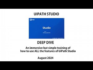 UiPath Studio Interface Overview 2025 Video 2: Navigating the Home Screen (Part 2)