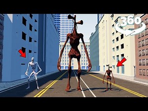 The Siren Head & SCP 096 - Horror 360 Short Film #20