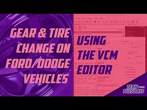 Free Gear and Tire Change on Ford or Dodge Using HP Tuners MPVI2 4.X Scanner