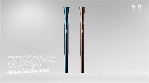 The making of the 2026 Milano-Cortina Olympic torch