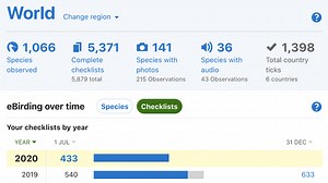 New ways to explore your activity on My eBird - eBird