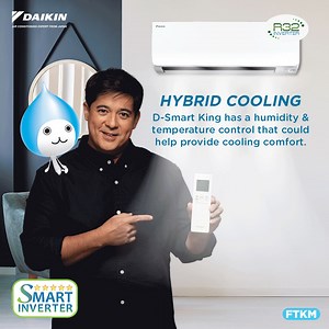 559K views · 35 reactions | Choose your first choice for a better cooling experience. Daikin's D-Smart King has hybrid cooling technology that can control the humidity in your space to avoid that sticky feeling. Learn more about this product now by calling us on these numbers: Manila: (02)318-6800 Ilocos: (077) 600-2720 Dagupan: (075) 615-2791 Naga: (054) 871-4177 Iloilo: ‎(033) 323-2340 Cebu:‎(032) 520- 6051 CDO: ‎(088) 868- 6800 Davao: ‎(082) 285-6008 | Daikin Philippines | Facebook