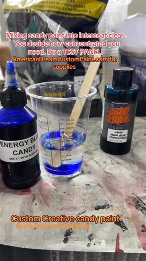 #mixing #candypaint #candy #custompaint #painter #autobody custom creative candy from Revolt , lil more was added to darken it up also … | American Dream Custom Paint