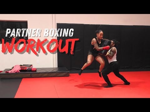 Get Fit Together: Intense Partner Boxing Routine