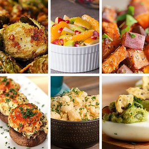 16K views · 178 reactions | Look at all this yummy healthy goodness  RECIPE: https://tasty.co/compilation/healthier-holiday-sides | Tasty UK | Facebook