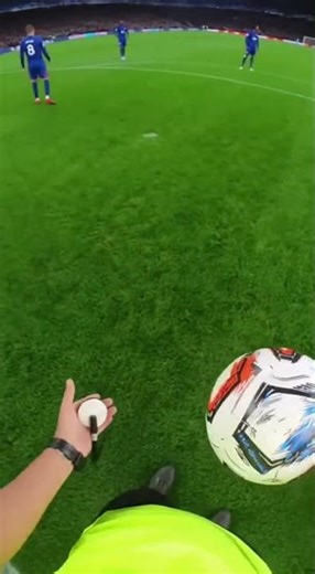 Ref Inflates Ball Mid-Game