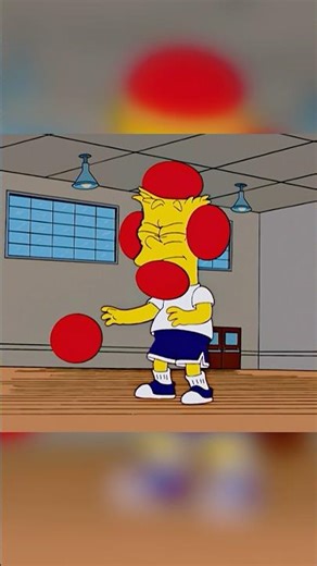 Bart got a new PE teacher