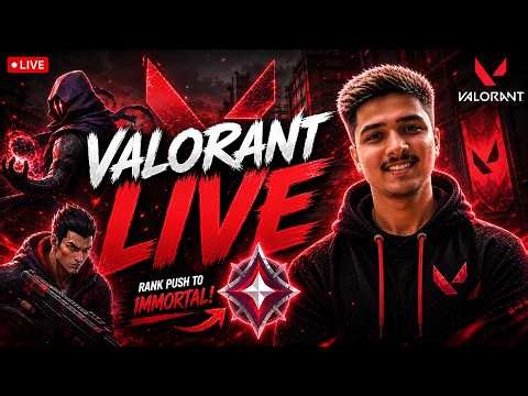 Valorant I🔥Rank Push To Immortal 💥| Face Cam | Road To 500 Subs I #valorant #live #marathi