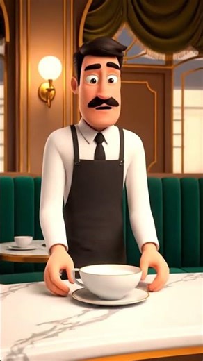 🐱 Cat Café Disaster ☕😹 | Funny 3D Animation #funnycat #3Danimation #cartooncomedy