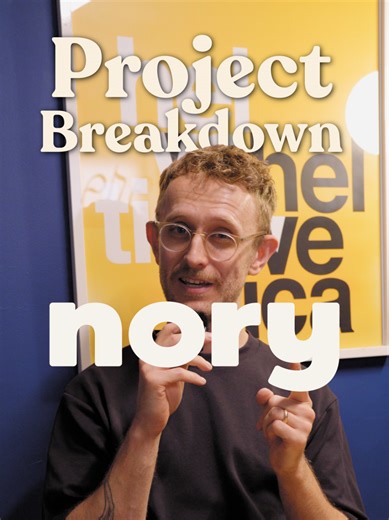 Nory Nory au contrary. A little deep dive into my toolkit project with @luckydip.studio ✨ #motiondesign #motionguidelines #branding