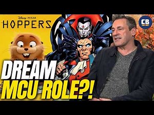 Jon Hamm the X-Man?! Hoppers Cast Talks Favorite Animals, Dream MCU Roles & More!