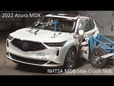 2022-2026 Acura MDX NHTSA MDB Side Crash Test