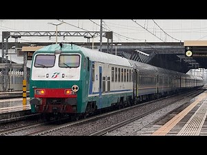 TRENI PASSEGGERI in arrivo, partenza e transito a RHO FIERA MILANO!