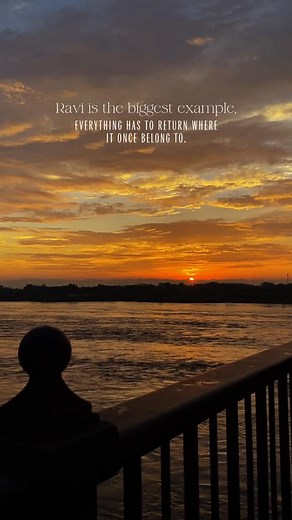 RF'creation 🇵🇰 on Instagram: "“The Endless Loop”- #ravi #river #quote #trending #reelsinstagram #capture #feedfeed #reels #reelsinstagram"