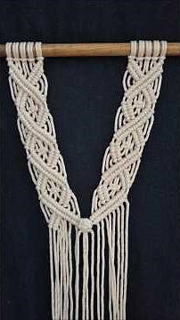 Macrame wall hanging design #macrame #macrametutorial #diy #handmade #wallhanging
