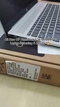 All New HP OmniBook 5 Laptop Unboxing & Review 🔥 #best #Omnibook5 #trending #youtubeshorts #new2025