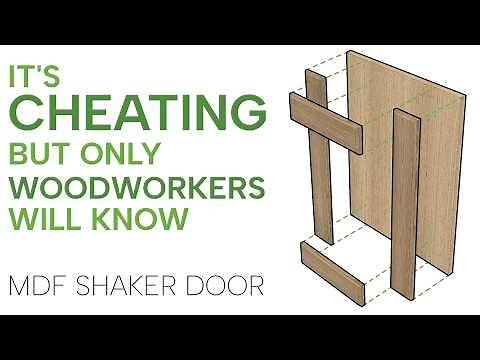 Shaker Door - The Cheat Way!
