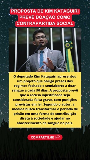 Projeto obriga presos a doar sangue a cada 90 dias