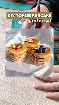 DIY PANCAKE JAR ala Pinterest 🥞 CONTINUE IF ANYONE CAN ANSWER 🤣🫵 #tiranissya #diy #clay