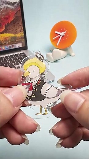 Custom made acrylic anime:cartoon DIY keychain pendants and charms #CustomAcrylicKeychain