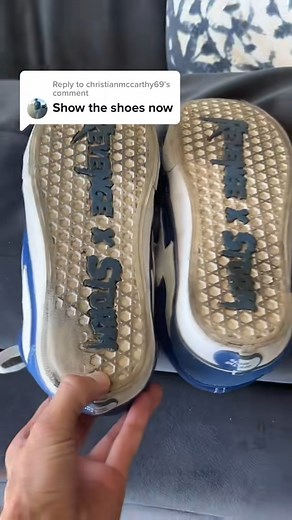 got the clip though 🤝🏻 firsr day wearing the shoes to 🙃 | Tanner Fox