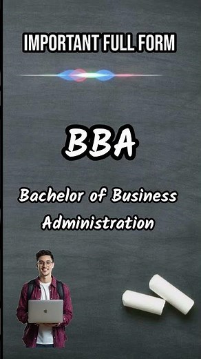 Full Form of BBA! Full details BBA