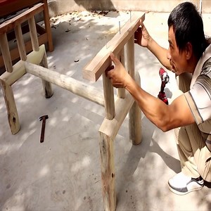 Build A Large Dining Table Out Ofmonolithic Tree Stumps #WoodworkingSkills #WoodworkingTool | SpaceX Fans