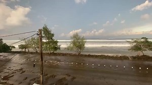21K views · 352 reactions | Pacific Ocean - 15.01.2022 Footage from Tonga island after a massive volcano eruption. Video via Don Lewis | Cyclone Of Rhodes | Facebook