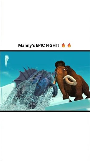 Manny Comes to the Rescue! 😱🐘 | Ice Age 2