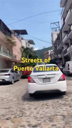 Taxi ride through Puerto Vallarta, Mexico