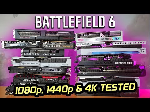 Battlefield 6 Benchmarks - 15 GPUs Tested - RTX vs RX vs ARC