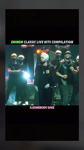 Eminem Classic Live Hits Compilation #eminem #rap #hiphop #america