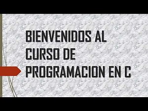 1.- Introducción a Programación En C ....... (Curso Basico, Intermedio y Avanzado)