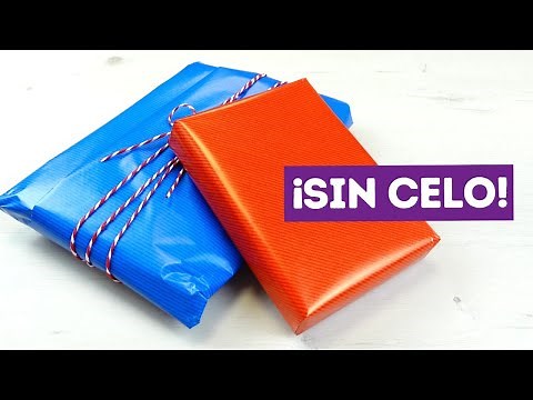 🎁 Cómo envolver regalos sin celo ¡Fácil y paso a paso!