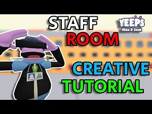 HOW TO MAKE A STAFF ROOM IN YEEPS | Creative Tutorial