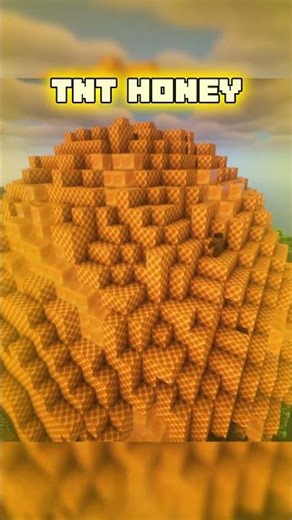 Much TNT to Destroy Everything in Minecraft 💣 #minecraft #shorts #tnt