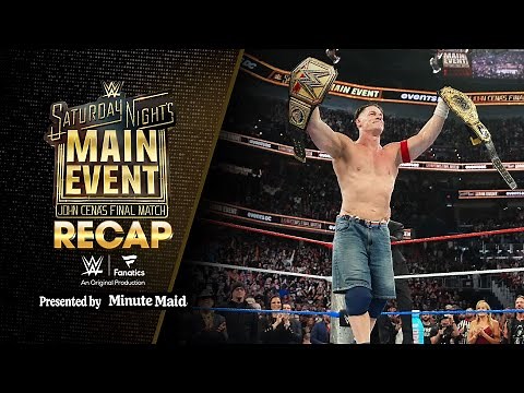 Thank You John Cena | Final Match reactions and more: Saturday Night’s Main Event Recap