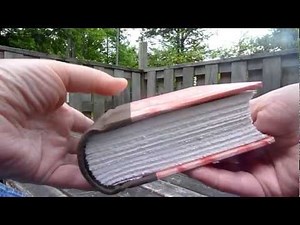 Opening and closing a Springback book