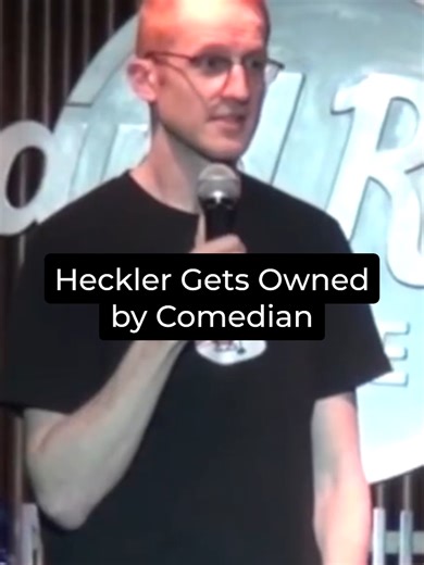 This is the meanest I’ve ever been to a heckler. #stevehofstetter #standup #comedy #comedian #tourdates #throwback