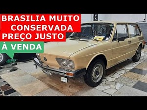 VW Brasilia VENDIDO 1978 Bege Muito Conservada 12 99191 5970