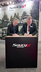 Our #CV90, #BvS10 and #Beowulf are some of the world’s finest combat vehicles, and by signing an agreement with Soucy Defense at #Eurosatory2024 in Paris, the long-term cooperation continues. Soucy’s #CompositeRubberTrack enhances our vehicles’ capabilities: 🦾 improve ride and reduce cabin noise 🦾 improve endurance and reduce sustainability and maintenance costs 🦾 improve soft-soil mobility 🦾 reduce overall weight to make space for other components We’re looking forward to partnering with So