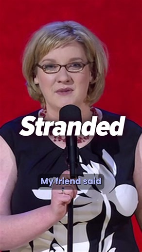 Context is everything #sarahmillican #standupcomedy #britishcomedy #holiday